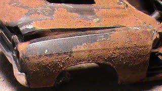 RUSTING MODEL CARS HOW TO MAKE RUST POWDER ◣◢ [upl. by Leacock]