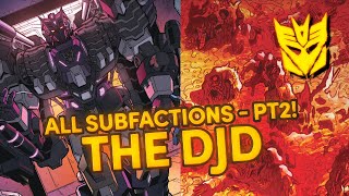 Every Decepticon SUBFACTION  PT2 Predators Monstercons Horrorcons Infernocons DJD [upl. by Nho638]