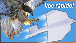 ✈️ Como fazer um avião em papel A Andorinha Campeão Voa Muito ✈️ [upl. by Dressel615]