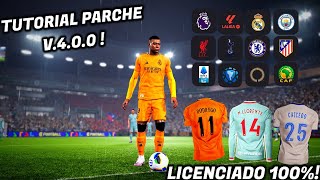 ✅PARCHE EFOOTBALL 2025 LICENCIADO TODOS LOS EQUIPOS KITS Y MINIFACES 100 TUTORIAL PASO A PASO ✅ [upl. by Annawat]