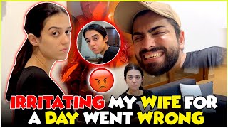 Irritating My Wife For A Day Went Wrong  Laraib Khalid  Zarnab Fatima  Zaraib [upl. by Bryanty]