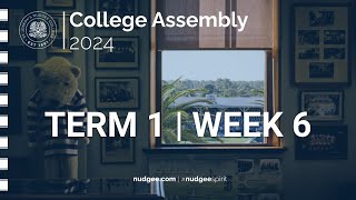 2024 Assembly  Term 1  Week 6 [upl. by Laro454]