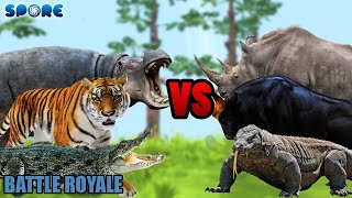 Beast Deathmatch Battle Royale  Beast Deathmatch S1  SPORE [upl. by Enirahtac160]