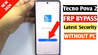 Tecno Pova 2 Frp Bypass New Method 2024 [upl. by Vachel202]