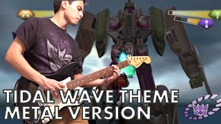 Tidal Wave Boss Theme  Metal Cover 2004 Transformers Armada PS2 Video Game [upl. by Naleag]