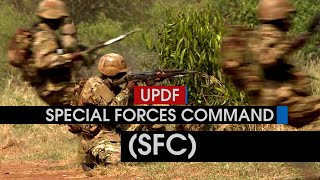 UPDF Special Forces Commandos Clear Enemy Base During Raid Training [upl. by Aklim551]