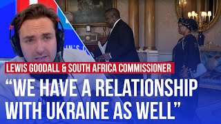 South Africas high commissioner challenged on hypocritical relationship with Russia  LBC [upl. by Grimbal988]