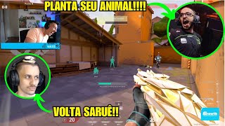 SACY TILTOU COM SOVA E FURQ ABANDONOU A PARTIDA  MELHORES MOMENTOS DA LIVE DO TCK [upl. by Yrrehs]