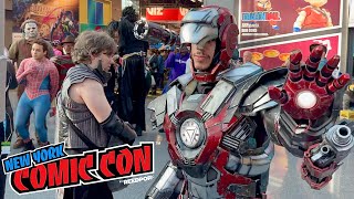 First Time at NEW YORK COMIC CON  2024 Cosplay VLOG [upl. by Sihtnyc]