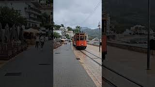 4K Mallorca Soller Tram travel mallorca soller tram 마요르카 소에르트램 [upl. by Allerym855]