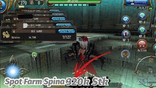 Toram Online Spot Farm Spina 320k for stk 3m For 1hr spotfarming toramonline mmorpg [upl. by Nisay980]