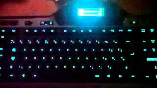 Logitech G510 Keyboard  I can sing a rainbow [upl. by Onimixam]