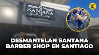 Desmantelan peluquería Santana Barber Shop en Santiago por alegado fraude eléctrico [upl. by Jourdain]