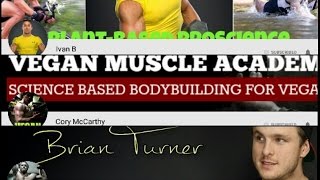 Top 3 Vegan Bodybuilding YouTube Channels Plant Based Bodybuilders [upl. by Assillam1]