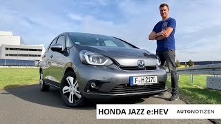 Honda Jazz eHEV 2020  HybridKleinwagen im Test Review Fahrbericht [upl. by Amikat]