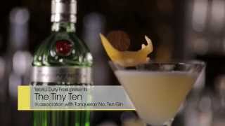 How To Make A Tiny Ten Tanqueray Gin Cocktail [upl. by Flann635]