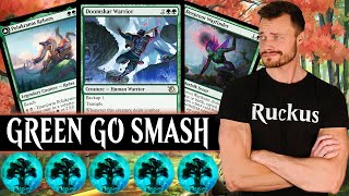 🌳🌳🌳 MONO GREEN AGGRO  Customized For The Meta  March of the Machine  MoM Standard  MTG Arena [upl. by Dennet]