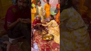 Haldi ka function shuru 🧿viralvideo haldiceremony [upl. by Dripps]