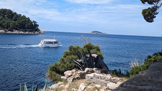 Cavtat Croatia timelapse of city beach 🇭🇷🌞🌞 [upl. by Ticon]