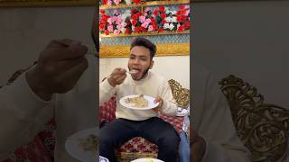 Eating Pakistani Wedding Food wedding shortsfeed shorts [upl. by Cornish]