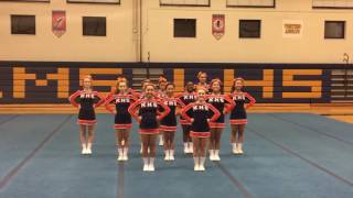 Round 1 Kelloggsville Competitive Cheer [upl. by Aihtekal283]