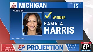 2024 Election Night Prediction  Donald Trump vs Kamala Harris [upl. by Aubert]