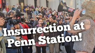 Insurrection at Penn Station  Robby Roadsteamer [upl. by Deyas]