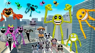 🏨 Big City Roblox Innyume Smileys Stylized Zoonomaly Monsters Poppy Playtime 3 Spartan Kicking Gmod [upl. by Hgieleak]