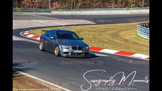 💥🔥 BMW M140i Custom Racetec vs M3 Schirmer GT V8  Fun lap Nurburgring Nordschleife BTG E92 ⚔️ [upl. by Zoller245]