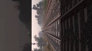 Ballia Express Train  ballia to azamgarh  balliarailwaystation balliaexpress trainshorts [upl. by Winnah]