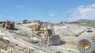 Cat D9L Push Escrepa 631E [upl. by Lavern632]