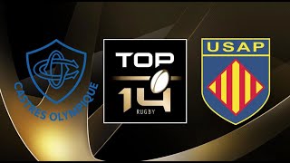 Castres  Perpignan TOP14 Journée 11 Saison 202324 [upl. by Lempres473]