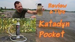 Review Katadyn Pocket Wasserfilter amp praktische Tips für unterwegs [upl. by Gnok]