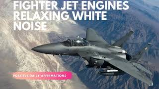 🔵 Fighter Jet Engine Sounds Aircraft Relaxing White Noise Use Headphones ASMR [upl. by Notlok173]