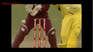 UNPLAYABLE Sunil Narine Carrom BallDoosraKnuckle Ball To Clint McKay [upl. by Aydne]