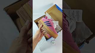 Unboxing Adidas Gazelle Bold Pink Glow HO6122 [upl. by Ynehteb]