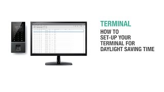 Terminal Setting up your terminal for Daylight Saving Time DLST [upl. by Beaumont544]