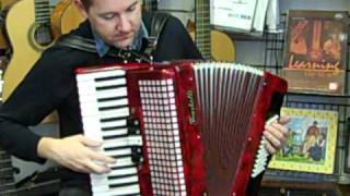 Mark plays the Scarlatti 60 Bass Piano Accordion  Hobgoblin Music Birmingham [upl. by Digdirb358]