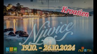 Kroatien  Krk  Njivice  Urlaub Oktober 2024 [upl. by Galateah]