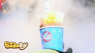 질소과자  Liquid Nitrogen Cookie  Korean Street Food  광주 1913 송정역 시장 길거리 음식 [upl. by Anotyal354]