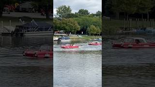 Classic Amphicars Boating Down The Water car amphicar boatcar classiccar [upl. by Chandos]