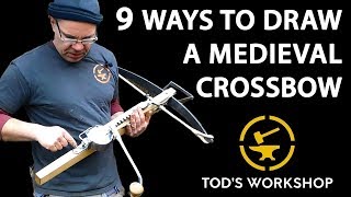 9 MEDIEVAL CROSSBOW DEVICES  How do they work [upl. by Champ]