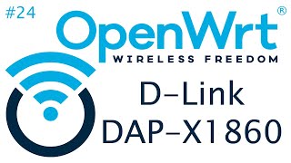 TUT OpenWrt  DLink DAPX1860 flashen 4K  DE [upl. by Nwadal]