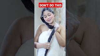 Dos And Donts of Haircare 😲 Hair oiling mistakes to avoid shorts ytshorts youtubeshorts [upl. by Millburn]