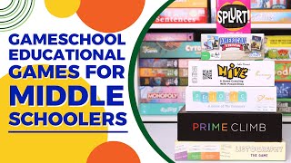 Educational Games for Your Middle Schoolers  Gameschooling during the Middle School Years [upl. by Aroda]