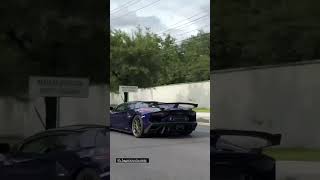 El Lamborghini Aventador SVJ DE ALFREDO VALENZUELA Rugiendoo Motor V12 [upl. by Asirak75]