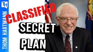 Bernie Sanders Plan to Win Revealed by Thom Hartmann [upl. by Anaehs]