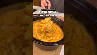 MacroFriendly High Protein Queso Chicken Mac n’ Cheese shorts [upl. by Udele988]