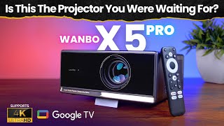 Wanbo X5 Pro Projector Unboxing amp Review  Best Projector For Home Theater 2024 [upl. by Notsnorb491]