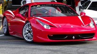 Ferrari 458 チャレンジ  メガウェブフェスタ 2012 [upl. by Ruford719]